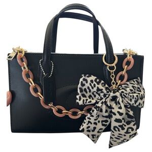 Coach Black Satchel